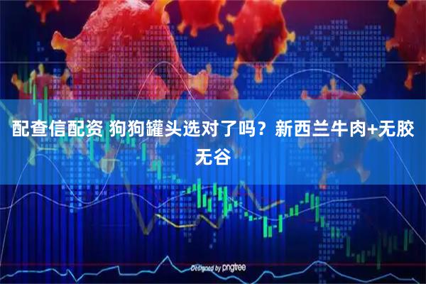 配查信配资 狗狗罐头选对了吗？新西兰牛肉+无胶无谷